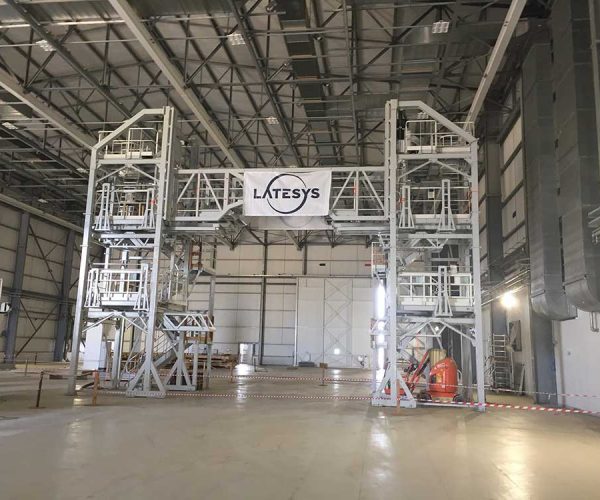 Résines de sol fonctionnelles - Bâtiment de préparation du lanceur Ariane 6 - CNES Centre spacial de Kourou - Guyane